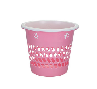 ক্লিন পেপার বাস্কেট-গোলাপী