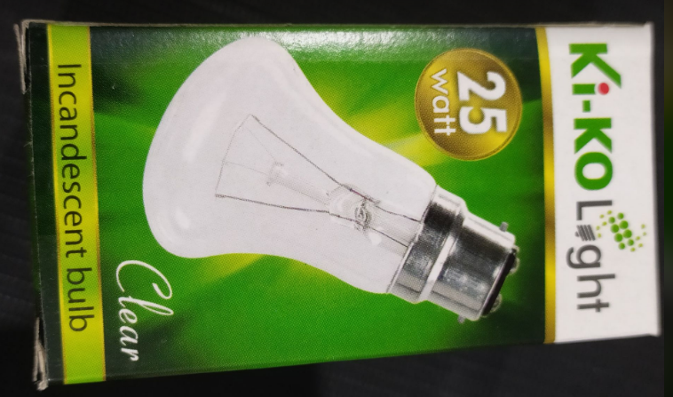 কি-কো ক্লিয়ার লাইট ২৫ ওয়াট