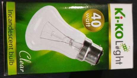 কি-কো ক্লিয়ার লাইট ৪০ ওয়াট